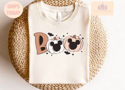 hey boo mickey halloween shirt, The Most Magical Place, Fall Best Day shirt, Halloween Spooky Family Mom Dad Adult Kid T