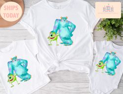 Monster Inc Squadgoals Shirt, Disney Monster Movie Tshirt, Cute Monster Inc T-Shirt, Monsters Inc 2
