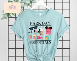 Park Day Essentials shirt, Family Shirts, Girl family shirts, Mickey Shirts For Family, Birthday Group Shirt, Kids Birth