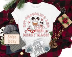 Vintage Mouse And Friends Christmas Shirt, mouse Christmas Shirt,Christmas Shirt,park Trip Shirt, Family Christmas Shirt