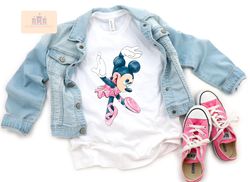 Womens minnie mouse ballerina shirt, Family Disney shirt, Matching minnie shirt, mouse ballerina shirt, minnie birthday