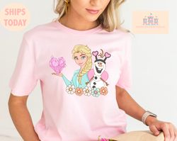 Womens princess Elsa shirt, Frozen Elsa womens shirt, frozen top, disney princess Elsa shirt, frozen magic kingdom shirt