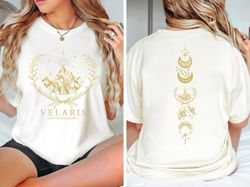 Velaris Comfort Colors Shirt, Velaris City Of Starlight Sweatshirt,The Night Court Shirt,SJM sweater, City of Starlight
