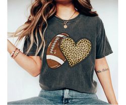 Leopard Football Shirt, Football Shirt, Football Shirt, Football Game Shirt, Mom Shirt, Sunday Football Shirt, College F