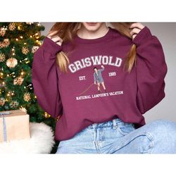 Griswold Christmas Sweatshirt, Griswold Shirt, Christmas Gift for Young Adults - Happy Place for Music Lovers