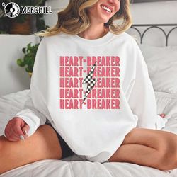 Heart Breaker Valentines Day Tees Funny Valentines Gifts for Her - Happy Place for Music Lovers