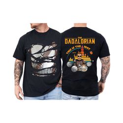 The Dadalorian This Is The Way Personalized Shirt For Dad Custom Dad Shirt Best Dad Ever Shirt Fathers Day Gift Dadalori