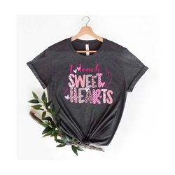 I Teach Sweet Hearts Shirt, Teacher Gift, Teacher Valentines Day Shirt, Valentines Days Gift for Teacher, Valentines Day