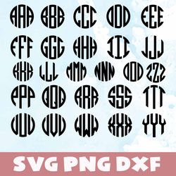 Monogram svg,png,dxf , Monogram disney bundle svg,png,dxf,Vinyl Cut File,Png, cricut