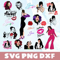 Selena quintanilla svg,png,dxf, Selena quintanilla bundle svg, png,dxf,Vinyl Cut File,Png, cricut