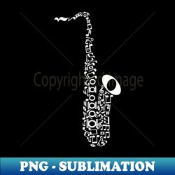 saxophone - high-resolution png sublimation file