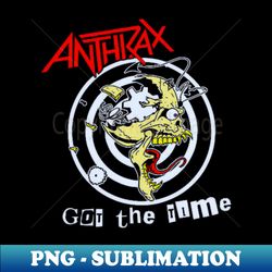 anthrax band bang - artistic sublimation digital file