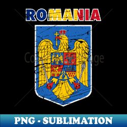 romania coat of arms gift - modern sublimation png file