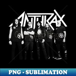 anthrax band - signature sublimation png file