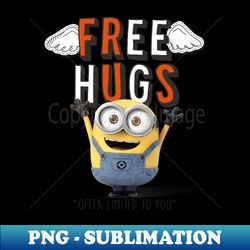 despicable me minions free hugs - elegant sublimation png download