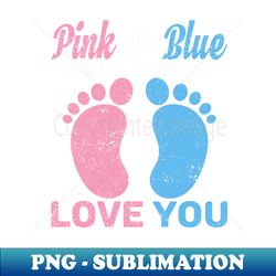 pink or blue gender announcement gender reveal party - high-resolution png sublimation file