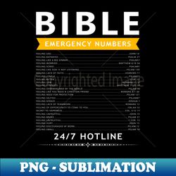 bible emergency hotline numbers - cool christian graphic