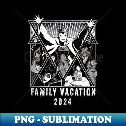 disney villains graphic print family vacation trip 2024 - instant png sublimation download