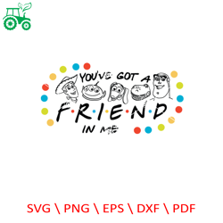 You Are Got A Friend In Me Svg, Friend Svg, Best Friend Svg, Andy Svg, Cartoon Svg, Friend Svg, Toy Story Svg