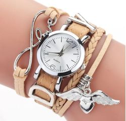 Reloj Mujer PU Leather Strap Bracelet Women Quartz