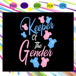 keeper of the gender gender reveal shirt gender reveal party gender reveal gift gender reveal idea announcement shirt ba