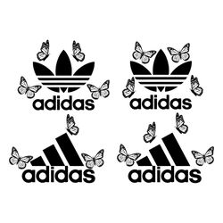 Adidas Butterfly Logo Bundle Svg, Trending Svg, Adidas Svg, Adidas Logo Svg, Butterfly Svg, Bundle Svg, Adidas Brand Svg