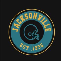 Jacksonville Jaguars Svg, Sport Svg, NFL Jaguars Svg, Football Team Svg, America Football Svg, EST 1995 Svg, Jacksonvill