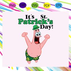 nickelodeon it s  patrick s day  patrick s day svg