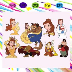 Beauty and the beast Trending svg
