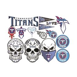 Tennessee Titans Bundle Logo Svg, Sport Svg, Tennessee Titans Svg, Bundle Logo Svg, Titans Logo Svg, NFL Football Svg, N