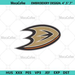 Anaheim Ducks Logo NHL Team Embroidery Design File
