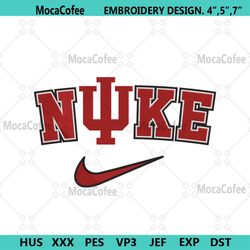 Indiana Hoosiers Nike Logo Embroidery Design Download File