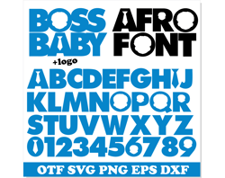 African American Baby Boy Font, Afro Baby Boy Font, Boys Fonts, Baby Font, Kids Fonts, Afro Baby svg, Childrens Font