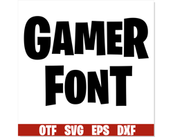 Gamer font TTF, Gamer font SVG Cricut, Game font otf, Game font svg, Game font ttf, Game svg, Gamer letters svg cricut