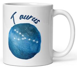 Taurus Mug Zodiac Astrological Sign Taurus Constellation Birthday Mug Astrology Gift Taurus Celestia
