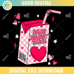 Baby Daddy Tears SVG PNG,Valentine day svg,Valentine day 2024, Happy Valentine,Couple - Cordell shop