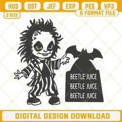 Baby Beetlejuice Machine Embroidery Design File.jpg