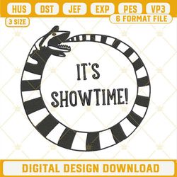 Beetlejuice Sandworm It's Showtime Embroidery Designs Files.jpg