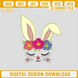Bunny Ears Design, Bunny Ears Embroidery Files, Bunny Machine Embroidery Design.jpg