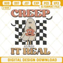 Creep It Real Ghost Pumpkin Halloween Embroidery Designs.jpg