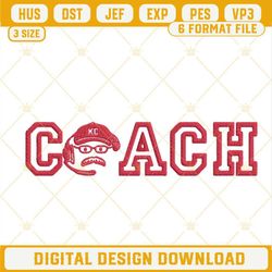 Kansas City Chiefs Coach Embroidery Designs, Andy Reid Embroidery Files.jpg