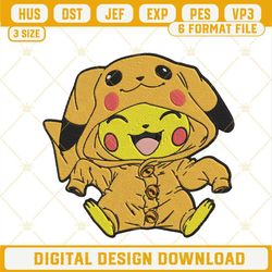 Pokemon Pikachu Embroidery Designs, Cartoon Embroidery Files.jpg