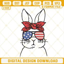 Rabbit 4th Of July Machine Embroidery Design Files.jpg