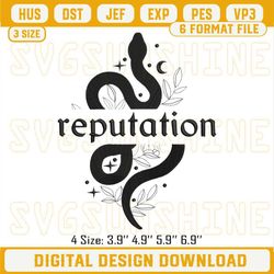Reputation Snake Embroidery Designs, Taylor Swift Embroidery Design Files.jpg