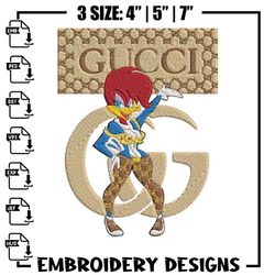 Cartoon adidas Embroidery Design, Gucci Embroidery, Embroidery File, Brand Embroidery, Logo shirt, Digital downloadEMB.j