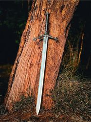 Handmade Scottish Claymore Sword J2 steel Highland Claymore Black Medieval Swords Personalised Sword Groomsmen