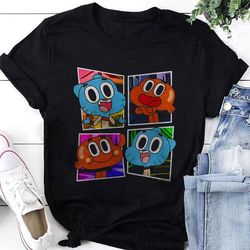 amazing world of gumball and darwin best friends t-shirt, the amazing world of gumball shirt, gumball shirt, cartoon net