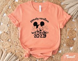 Disney Family Vacation 2023 Shirt, Disney Best Day Ever, Cute Matching Disney Shirts, Minnie Mickey Shirt, Disney Cute S