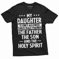 Men's Funny Gift From Daughter Gift For Dad Daddy Father's Day Birthday Unique Humor Tee For Man | Dad Unique Gift