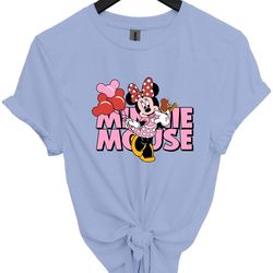 disney minnie balloon shirt, minnie mouse balloon shirt, minnie mouse shirt for women, minnie mickey shirt, minnie mouse